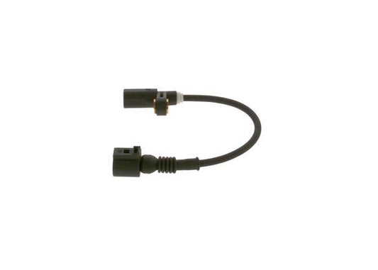 BOSCH 0986594008 Wheel Speed Sensor Rear With Cable Fits Audi Seat Skoda VW