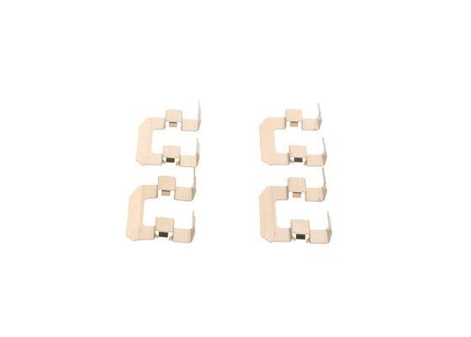 BOSCH 1987474344 Disc Brake Pad Accessory Kit Front Fits Hyundai Kia Ssangyong