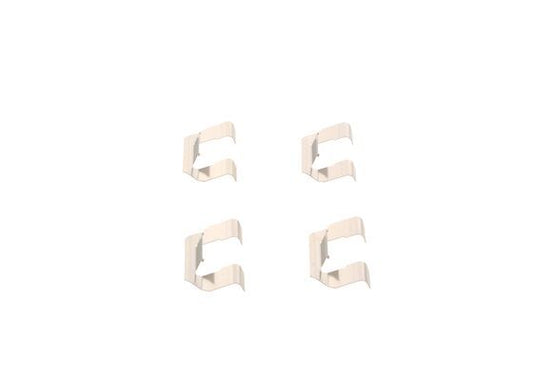 BOSCH 1987474359 Disc Brake Pad Accessory Kit Front Fits Nissan Almera Primera