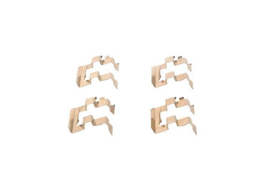 BOSCH 1987474369 Brake Pad Accessory Fitting Kit Front Fits Nissan Almera