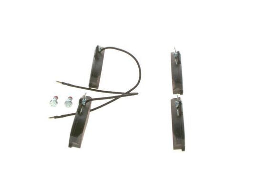 BOSCH 0986494056 Disc Brake Pad Set Front Low-Metallic Fits Renault Espace