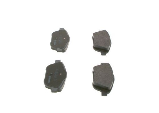 BOSCH 0986494438 Disc Brake Pad Set Front Low-Metallic Fits Citroën Peugeot