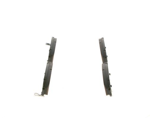 BOSCH 0986494883 Brake Pad Set Front Low-Metallic 59.1mm Height Fits Honda