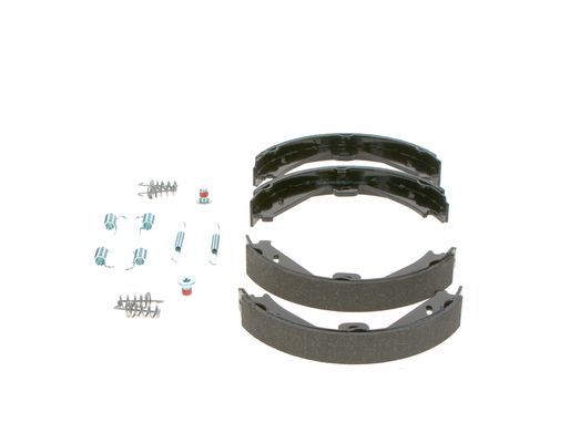 BOSCH 0986487752 Parking Brake Shoe Set Rear With Accessories Fits Mercedes-Benz