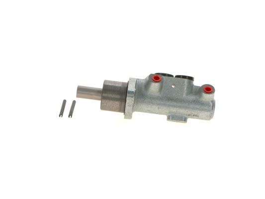 BOSCH 0986481030 Brake Cylinder Cast Iron 4 Connectors 25.4mm Piston Fits VW