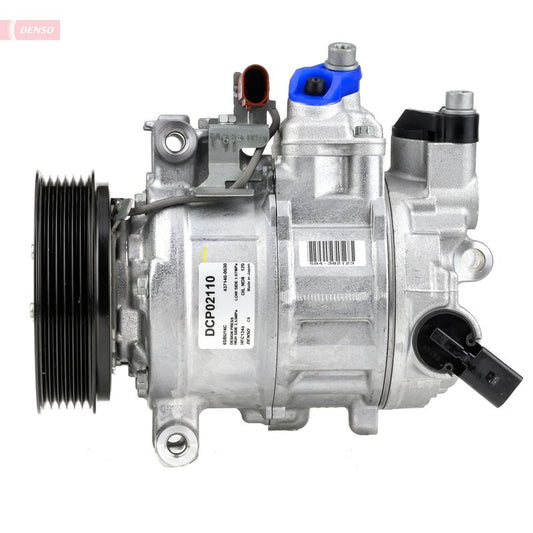 Air Conditioning Compressor A/C Air Con 12V Voltage Fits Audi A6 DENSO DCP02110