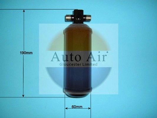 AUTO AIR 31-0142A Air Conditioning Receiver Dryer A/C Aluminium Replacement