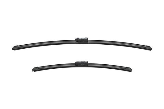 2x BOSCH Wiper Blades (Pair) For Alpina BMW Fiat Ford Jaguar Land Rover Maserati