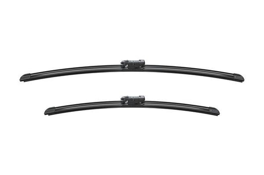 2x BOSCH Wiper Blades (Pair) Fits Alpina Audi BMW Infiniti Land Rover Mercedes