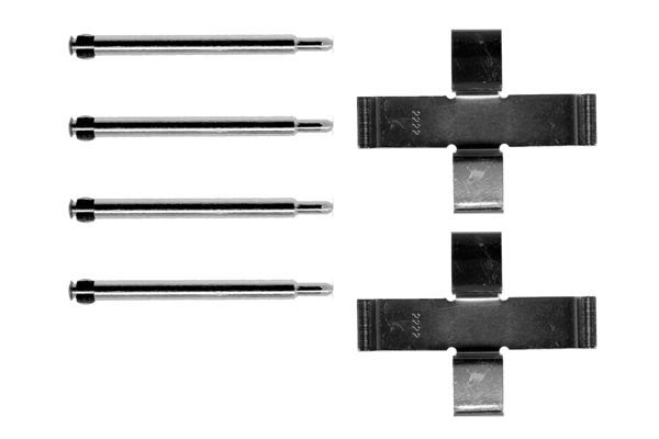 BOSCH 1987474008 Disc Brake Pad Accessory Kit Fitting Set Front Fits VW