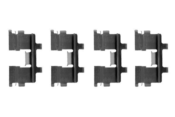 BOSCH 1987474121 Brake Pad Accessory Fitting Kit Front Fits Nissan Subaru