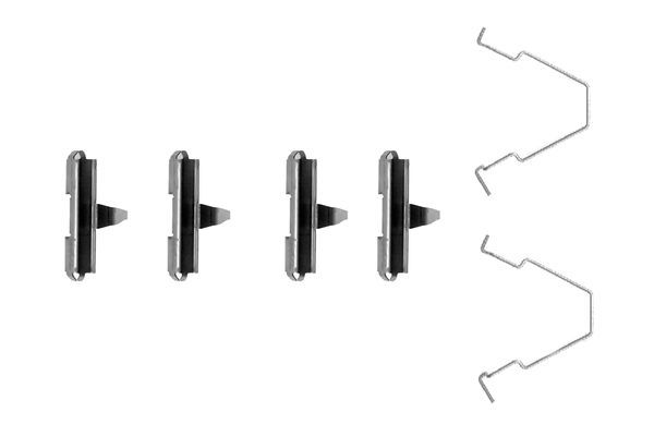 BOSCH 1987474280 Disc Brake Pad Accessory Kit Fitting Set Rear Fits Ford Mazda