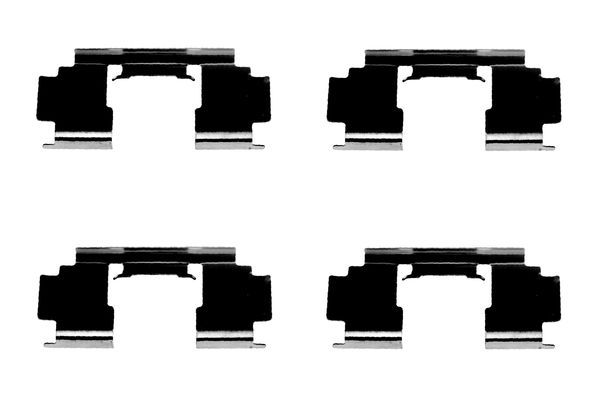 BOSCH 1987474324 Disc Brake Pad Accessory Kit Front Fits Honda MG Rover