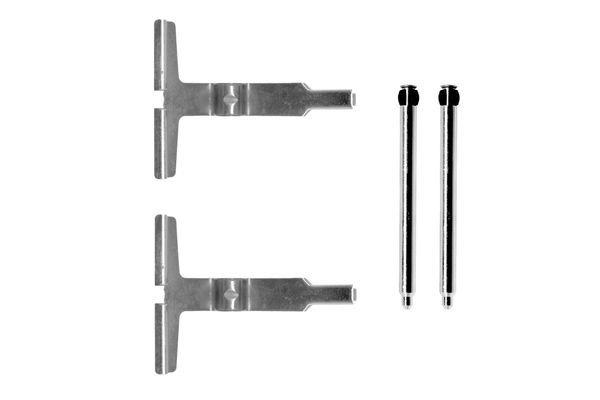 BOSCH 1987474330 Disc Brake Pad Accessory Kit Fitting Set Rear For Mercedes-Benz