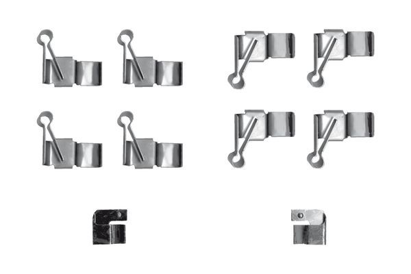 BOSCH 1987474379 Disc Brake Pad Accessory Kit Fitting Set Front Fits Toyota