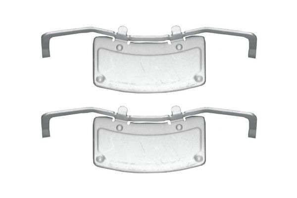 BOSCH 1987474445 Disc Brake Pad Accessory Kit Front Fits Audi A8 VW Phaeton