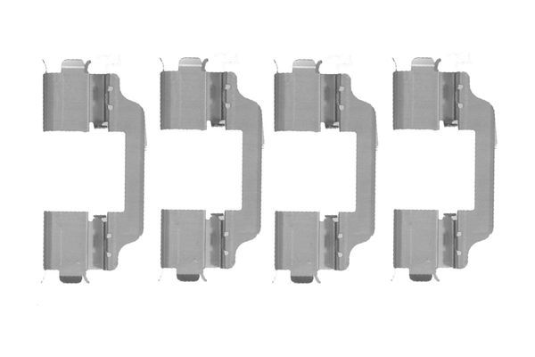 BOSCH 1987474446 Disc Brake Pad Accessory Kit Front Fits Fiat Honda Opel Suzuki