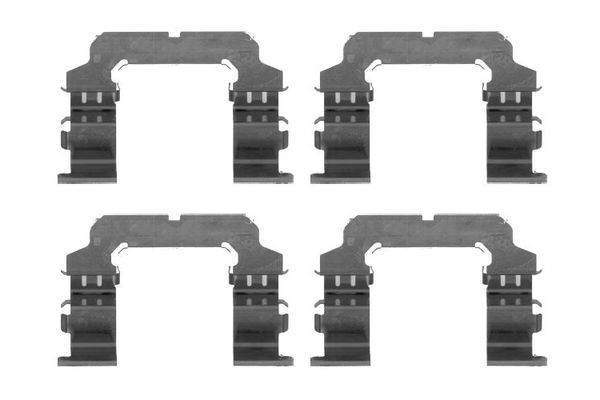 BOSCH 1987474462 Disc Brake Pad Accessory Kit Front Fits Nissan Patrol GR