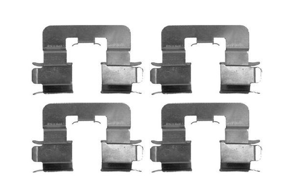 BOSCH 1987474465 Brake Pad Accessory Fitting Kit Rear Fits Toyota Corolla