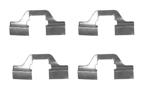 BOSCH 1987474721 Disc Brake Pad Accessory Kit Fitting Set Rear Fits Renault