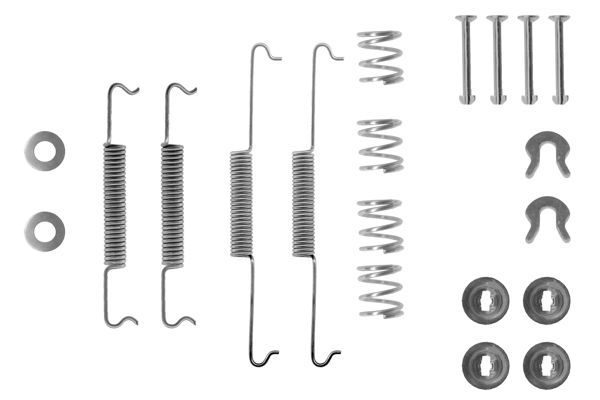 BOSCH 1987475007 Brake Shoes Accessory Kit Rear Fits Porsche 924 VW Beetle K 70