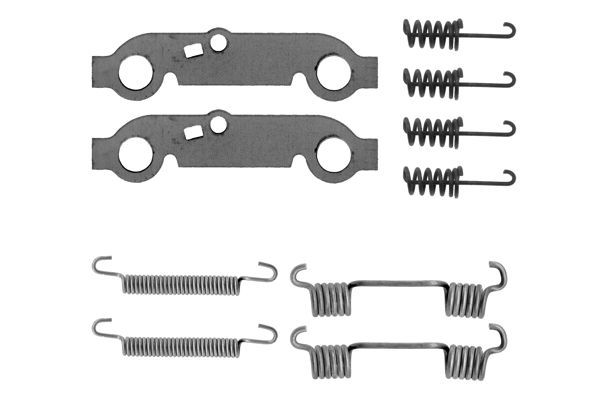 BOSCH 1987475076 Parking Brake Shoes Accessory Kit Fitting Set For Mercedes-Benz