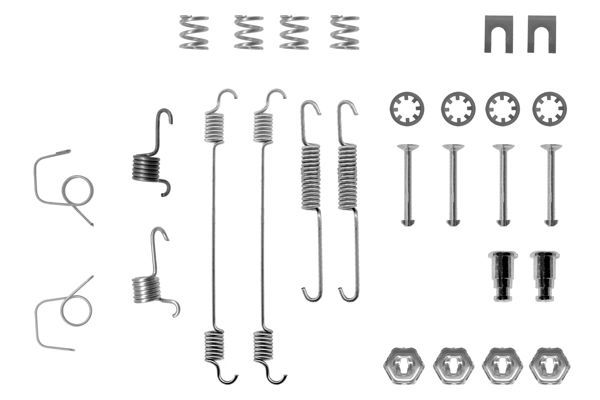 BOSCH 1987475100 Brake Shoes Accessory Kit Rear Fits Citroën Peugeot Renault
