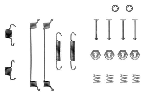 BOSCH 1987475116 Brake Shoes Accessory Kit Rear Fits Citroën Peugeot Renault