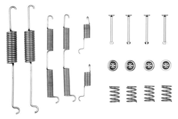 BOSCH 1987475127 Brake Shoes Accessory Kit Rear Fits Mercedes MB Nissan Trade