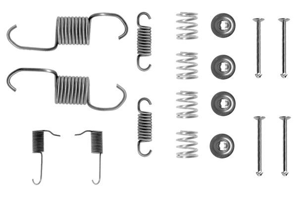 BOSCH 1987475144 Brake Shoes Accessory Kit Fitting Set Rear Fits Mitsubishi