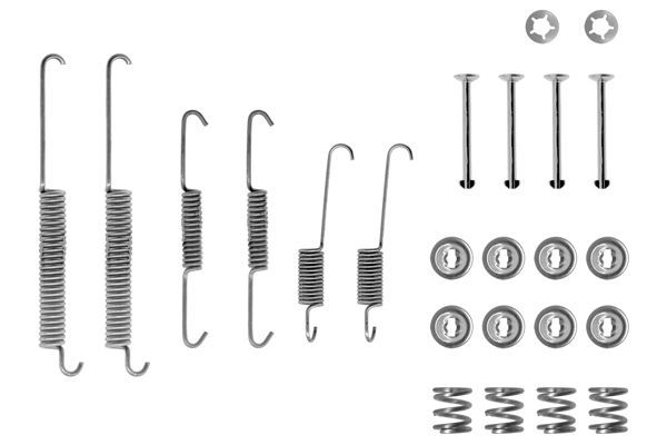 BOSCH 1987475157 Brake Shoes Accessory Kit Fitting Set Rear Fits Citroën Xsara