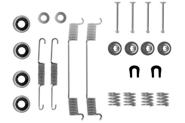 BOSCH 1987475184 Brake Shoes Accessory Kit Fitting Set Rear Fits Nissan