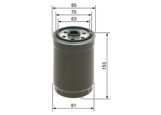 BOSCH 1457434194 Fuel Filter Fits Citroën Relay Fiat Marea Ducato Peugeot Boxer