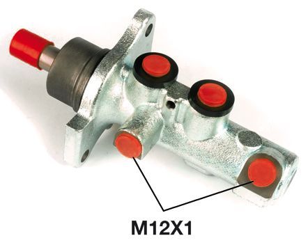 BOSCH 0986480856 Brake Master Cylinder Cast Iron 2 Connectors Fits Opel Vauxhall
