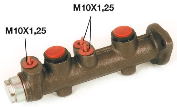 BOSCH 0986481018 Brake Master Cylinder Cast Iron 3 Connectors Fits Fiat 125 132