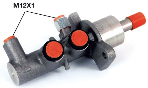 BOSCH 0986481028 Brake Master Cylinder Aluminium 2 Connectors Fits Opel Vauxhall