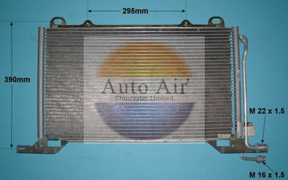 AUTO AIR 16-6583 Air Condenser A/C Air Conditioning Fits Mercedes-Benz E-Class