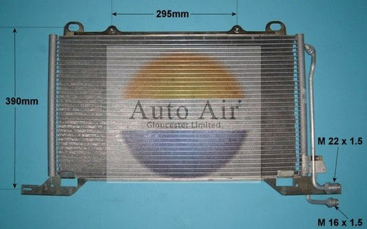 AUTO AIR 16-6583 Air Condenser A/C Air Conditioning Fits Mercedes-Benz E-Class
