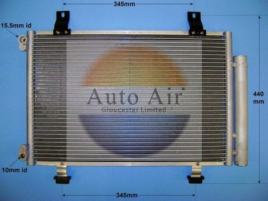 AUTO AIR 16-5266 Air Conditioning Condenser A/C Air Con Fits Suzuki Swift