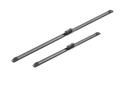 2 x BOSCH AEROTWIN A352S Flat Wiper Blades (Pair) 750/500mm Length Fits Ford