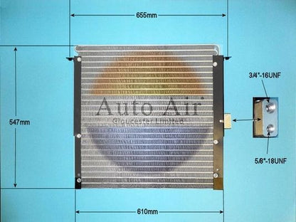 Auto Air 16-1286 A/C Condenser Air Conditioning Fits Land Rover Range Rover