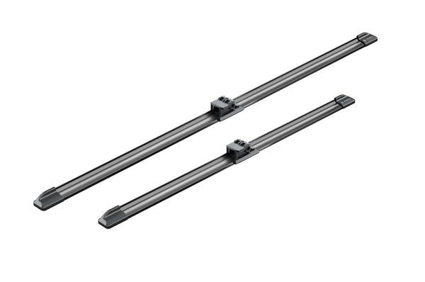 2 x BOSCH AEROTWIN A453S Flat Wiper Blades (Pair) 600/450mm Length Fits BMW