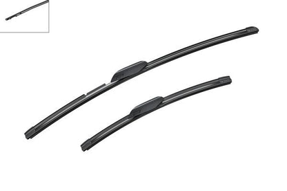 2 x BOSCH AEROTWIN A819S Flat Wiper Blades (Pair) 650/425mm Length Fits BMW