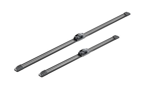 2 x BOSCH AEROTWIN A524S Flat Wiper Blades (Pair) 650/450mm Fits Alpina BMW