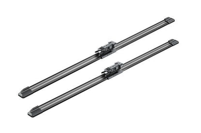 2 x BOSCH AEROTWIN A531S Flat Wiper Blades (Pair) 550/530mm Fits Audi Mercedes