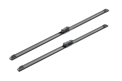2 x BOSCH AEROTWIN A585S Flat Wiper Blades (Pair) 680/625mm Fits Opel Vauxhall