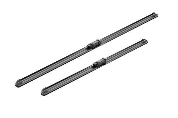 2 x BOSCH AEROTWIN A587S Flat Wiper Blades (Pair) 680/515mm Fits Audi Bentley