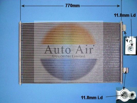 Auto Air 16-2023 A/C Air Con Condenser Air Conditioning For Ford Transit Tourneo