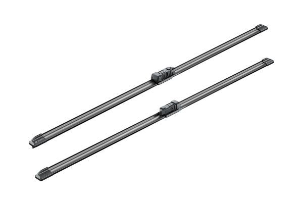 2 x BOSCH AEROTWIN A640S Flat Wiper Blades (Pair) 725/725mm Length Fits Ford