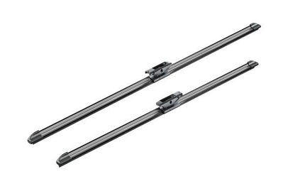 2 x BOSCH AEROTWIN A664S Flat Wiper Blades (Pair) 750/650mm Fits Renault